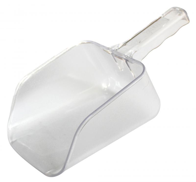 32 Oz Clear Plastic Utility Scoop Omcan